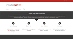 Desktop Screenshot of centrabit.com